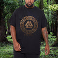 Viking Runes Men's Black T-shirt