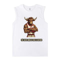 The Sixth Man Bulls Nation Cotton Tank Top-C