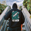 Surf Rider Letter Print Men's Hoodie