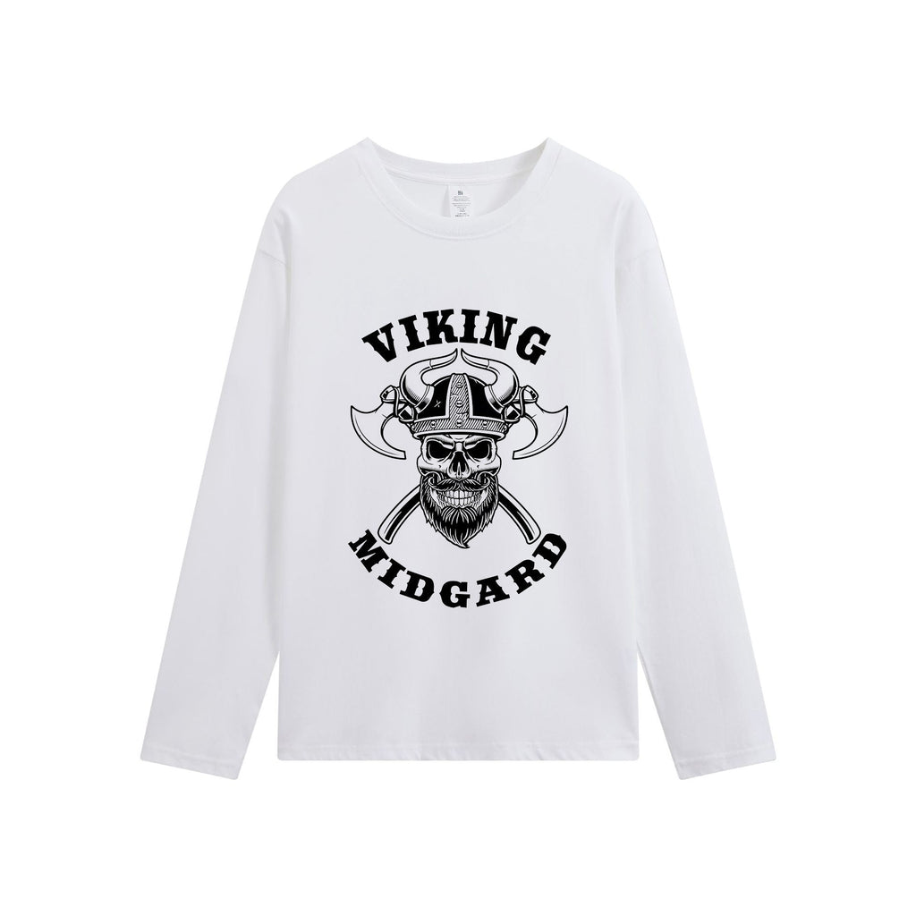 Viking Midgard Norse Mythology Men's Long Sleeve T-shirt