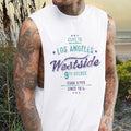 Men's LA Westside Vintage Print Tank Top-B