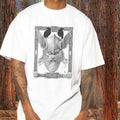 Odin and his Raven Iconic Portrait Stylish T-shirt