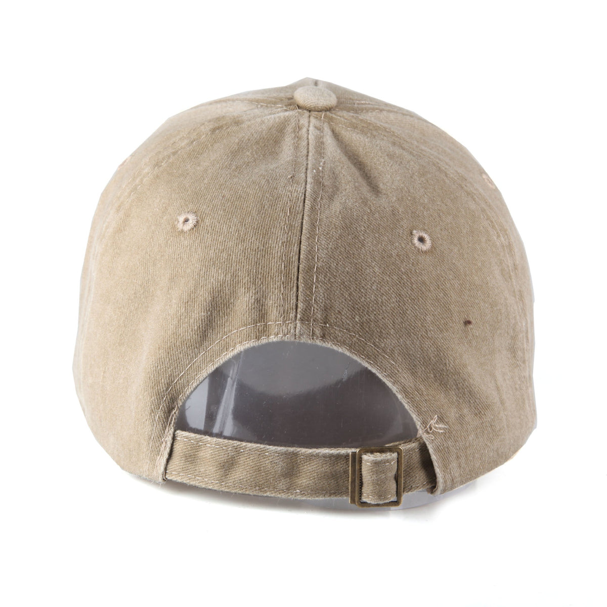 Rock Embroidered Vintage Colorblock Cap Hat