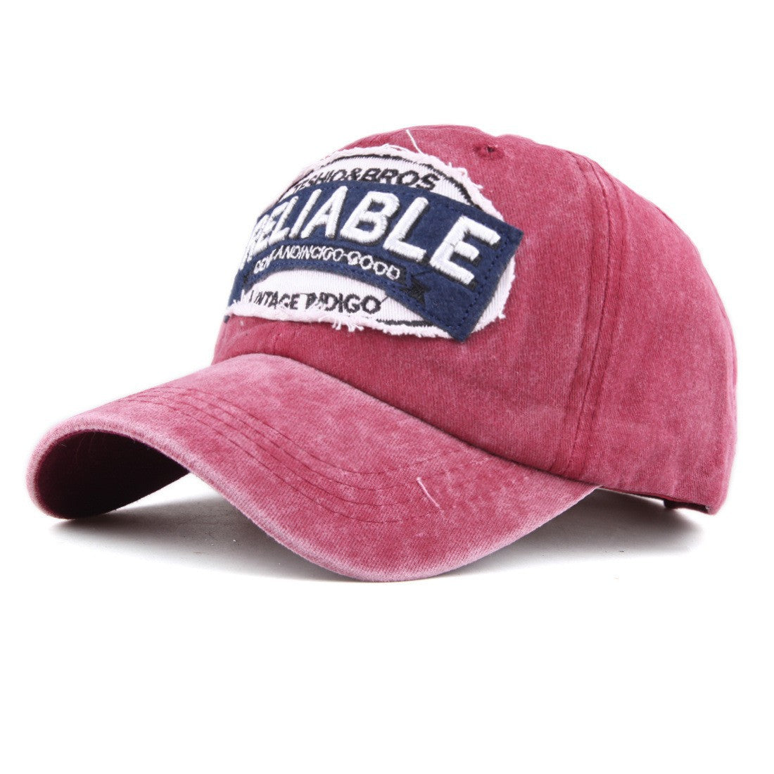 RELIABLE Embroidered Vintage Colorblock Cap Hat