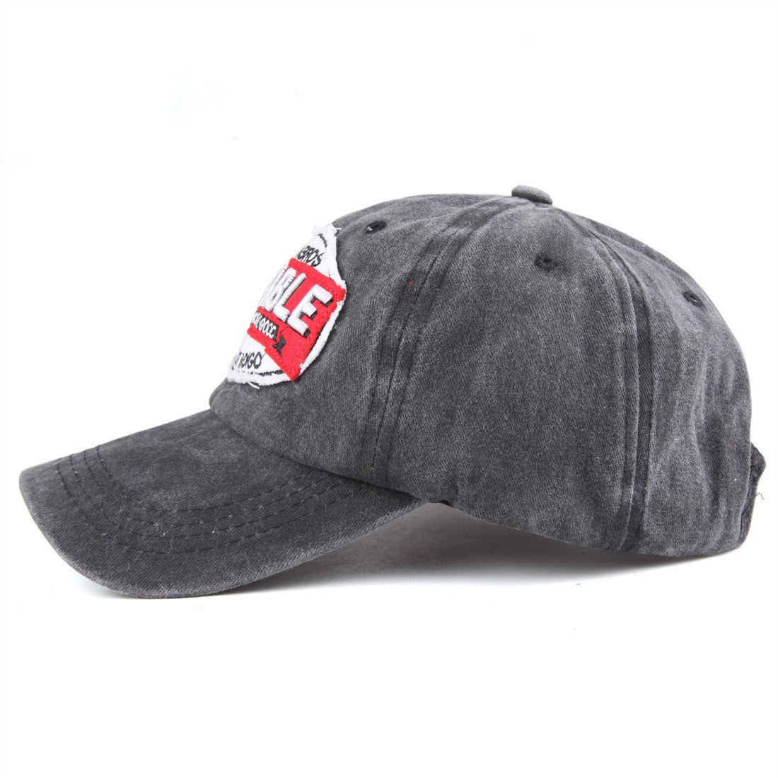 RELIABLE Embroidered Vintage Colorblock Cap Hat